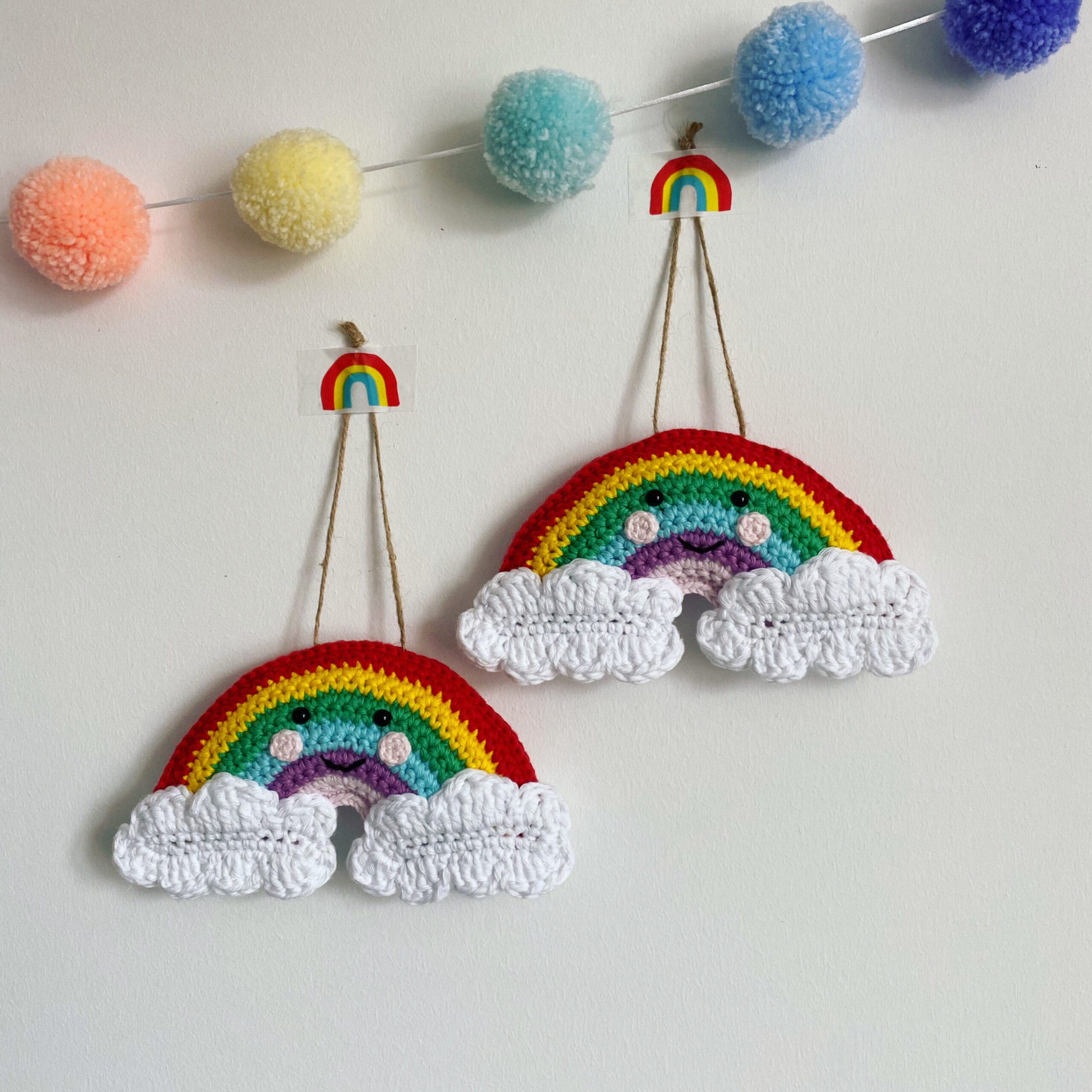 Cloudy flatlay rainbow - Image 2