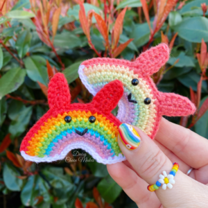 Mini bunny rainbow