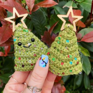 Sequin Christmas Trees