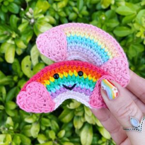 Mini Valentines rainbows