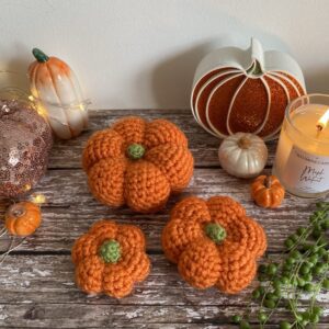 Trio of pumpkins