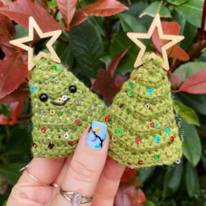 Sequin Christmas Trees
